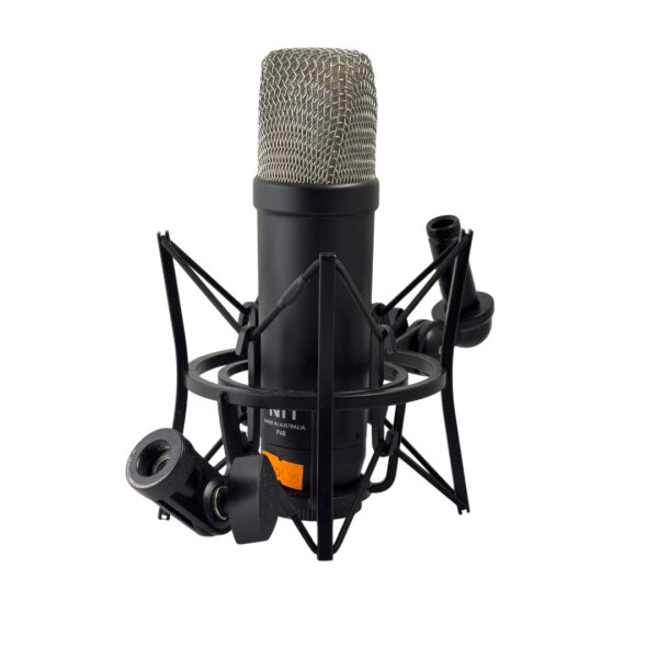 RØDE NT- 1 Kondensatormikrofon + Spinne, Popfilter & Halterung / Schwarz / Top