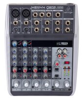 Behringer Xenyx Q802USB  8 Kanal Analog Mixer / top Funktion / Guter Zustand