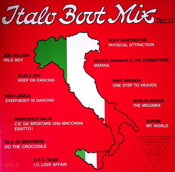 Various – Italo Boot Mix Vol. 13 - Vinyl, LP - VG+ (Very Good Plus) Top