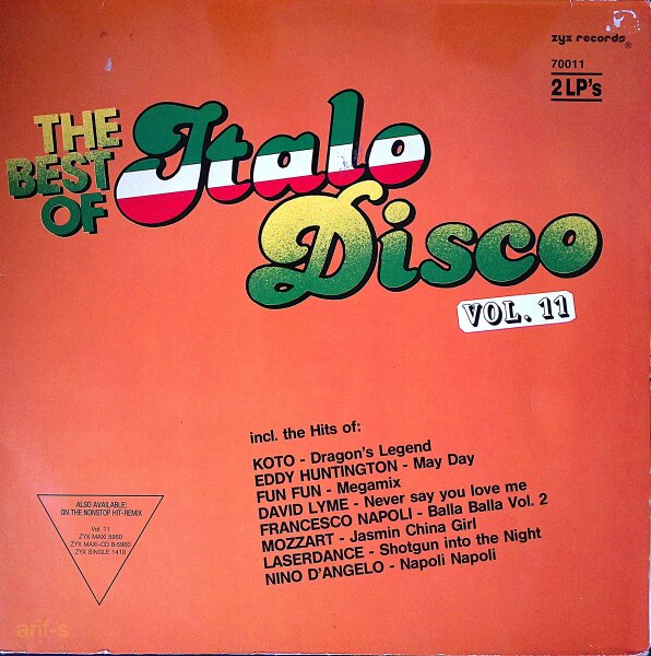 Various – The Best Of Italo-Disco Vol. 11 - Vinyl, VG (Very Good) Guter Zustand