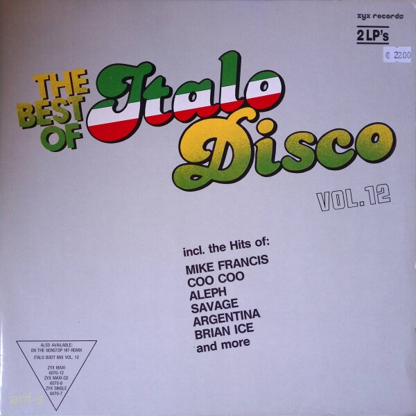 Various ‎– The Best Of Italo-Disco Vol.12 - Vinyl, LP - VG+ (Very Good Plus)Top