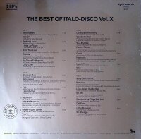 Various ‎– The Best Of Italo-Disco Vol.10 - Vinyl, LP - VG (Very Good) Gut