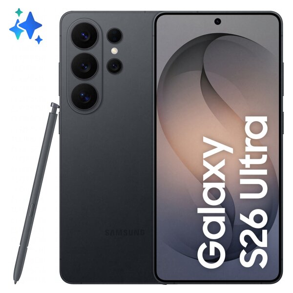 Samsung Galaxy S26 Ultra / SM-S948B/DS / 512GB / Black / Brandneu