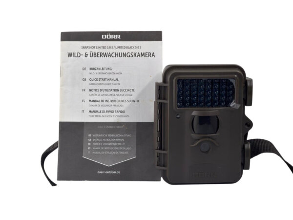 DÖRR Snapshot Limited Black 5.0 S / Wildkamera /Fotofalle /ohne OVP /Top Zustand