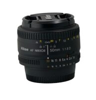 Nikon AF Nikkor 50mm F/1:1.8 D Objektiv / Ohne OVP / Top...