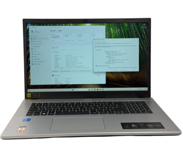 Acer Aspire 3 A317-54-37RZ / i3-1215U / 8CPU / 8GB RAM / 512GB / Win 11 Pro /Top