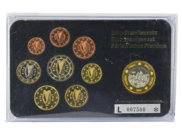 Euro-Premiumsatz "Irland"  2006 / Sammler / Zertifikat / Brandneu