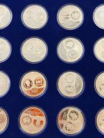 Most Expensive Coins in the World vergoldete Sammlermedaillen / Set /000155 /#20