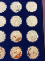 Most Expensive Coins in the World vergoldete Sammlermedaillen / Set /000155 /#20