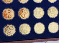 Most Expensive Coins in the World vergoldete Sammlermedaillen / Set / 03243 /#13