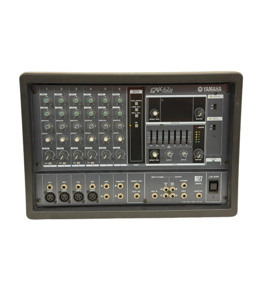 Yamaha EMX62M Powered Mixer / 6 Kanäle / 200 Watt / All in One / Top Zustand