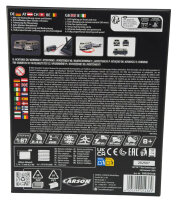 Carson VW T1 Bus Kastenwagen mit Autoanhänger / 500504166 / 1:87 /RC Modell /Neu