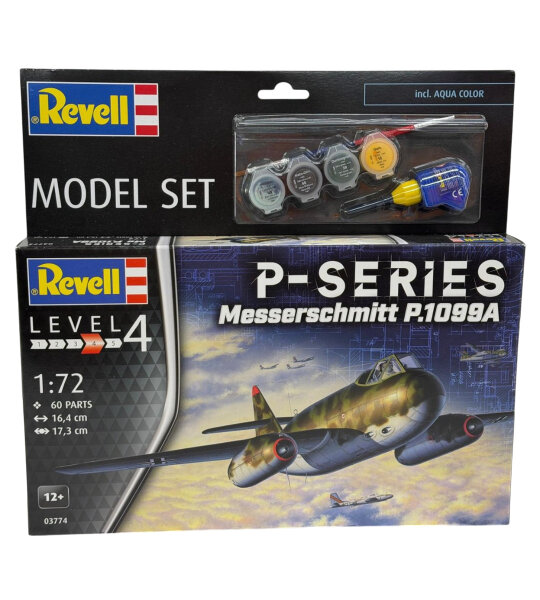 Revell Model Set Messerschmitt P.1099A / P-Series / 1:72 / Modellbau / OVP / Neu