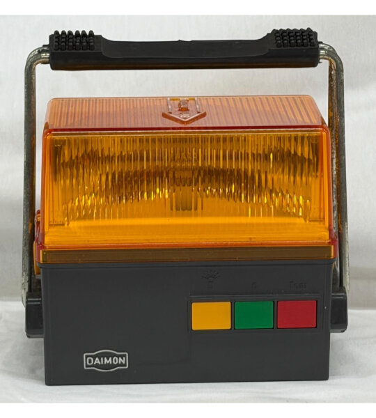 DAIMON (Mod.417) Auto-Warnlampe/Signallampe / K13930 / Vintage / Guter Zustand