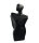 Abstrakte Schwarze Skulptur aus Keramik / Frauenfigur / Modern / Dekofigur / Top