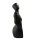 Abstrakte Schwarze Skulptur aus Keramik / Frauenfigur / Modern / Dekofigur / Top