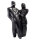 Abstrakte Schwarze Skulptur aus Keramik / Pärchenfigur / Modern / Dekofigur /Top