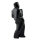 Abstrakte Schwarze Skulptur aus Keramik / Pärchenfigur / Modern / Dekofigur /Top