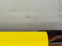 Privileg "Mercedes" Schreibmaschine in Gelb mit Koffer / Top Zustand