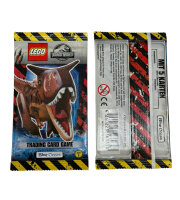 1x Booster LEGO Jurassic World Trading Cards / Serie 2 / Blue Ocean / Brandneu