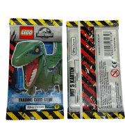 1x Booster LEGO Jurassic World Trading Cards / Serie 2 / Blue Ocean / Brandneu
