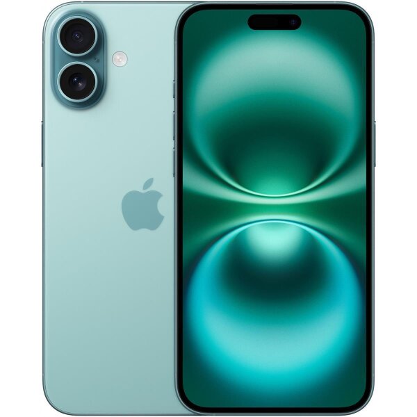 Apple iPhone 16 Plus / 128GB / Teal / OVP / Top Zustand