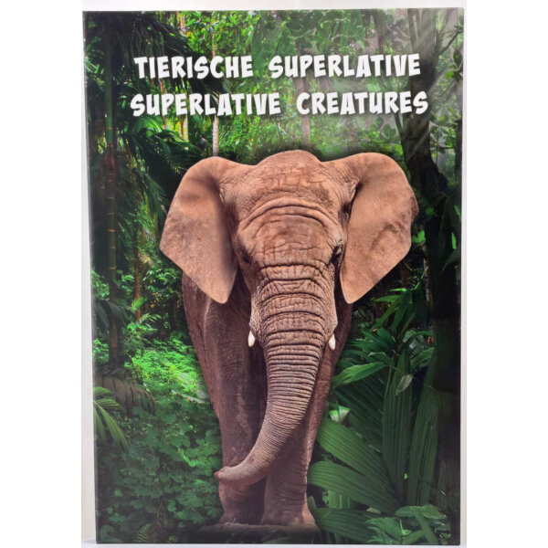 Tierische Superlative Medaillen Komplettset+Sammelalbum /vergoldet /Zertifikat#1