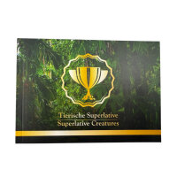 Tierische Superlative Medaillen Komplettset+Sammelalbum /vergoldet /Zertifikat#1