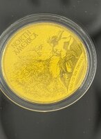 7 Kontinente Feingold-Münzen-Set / 1/500 oz / 999 / Limitiert / Sammler #3
