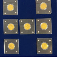 7 Kontinente Feingold-Münzen-Set / 1/500 oz / 999 / Limitiert / Sammler #3
