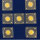 7 Kontinente Feingold-Münzen-Set / 1/500 oz / 999 / Limitiert / Sammler #3