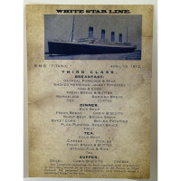 RMS Titanic Medaillen Komplett-Set / vergoldet / Zertifikat / Selten /Sammler #5
