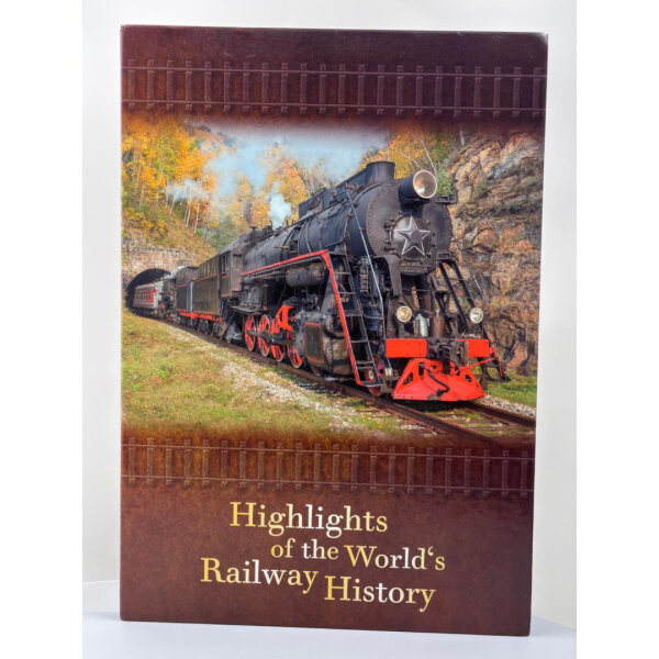 Highlights of the Worlds Railway History / vergoldet / Limitiert / Sammler #6