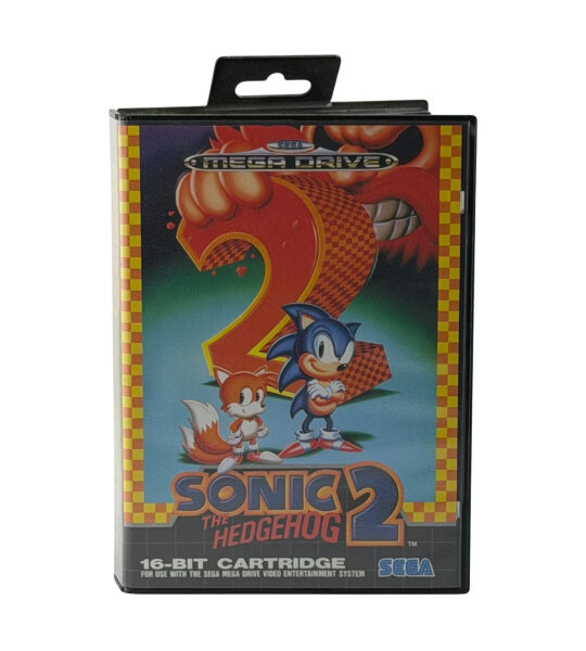 Sonic The Hedgehog 2 / Sega Mega Drive / inkl. Anleitung / Retro / OVP