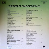 Various – The Best Of Italo-Disco Vol. 6 - Vinyl, LP - VG+ (Very Good Plus) Top