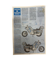 Tamiya Kawasaki KZ1300 B Touring 1:6 / Bausatz / Vintage / 1982 / OVP / Brandneu
