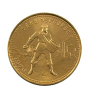 10 Rubel 1976 Tscherwonez "Sämann"...