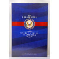 The Presidents of the USA Coin Collection /45 Farbmedaillen /vergoldet /Zert. #8