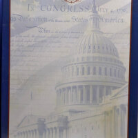 The Presidents of the USA Coin Collection /45 Farbmedaillen /vergoldet /Zert. #8