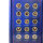 The Presidents of the USA Coin Collection /45 Farbmedaillen /vergoldet /Zert. #8
