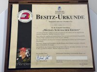 Michael Schumacher Komplettedition / 12 Silbermedaillen / Sammler /Zertifikat#19