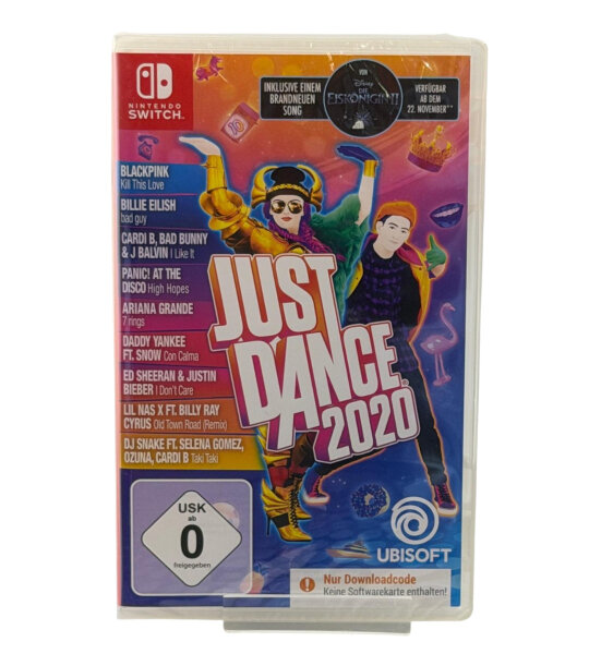 Just Dance 2020 / Nur Downloadcode / Nintendo Switch / Switch 2 / *Brandneu