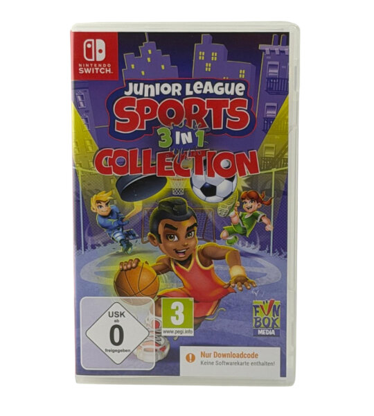 Junior League Sports 3 in 1 Collection / Nintendo Switch / Nur Code / wie Neu