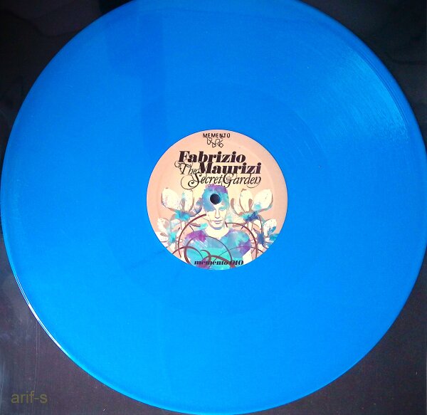 Fabrizio Maurizi – The Secret Garden / Blue - Vinyl, LP - VG+ (Very Good Plus)
