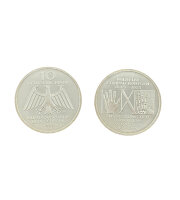 10 DM BRD Gedenkmünze 1995 D – Entdeckung der...
