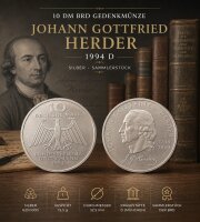 10 DM BRD Gedenkmünze 1995 - Johann Gottfried Herder...