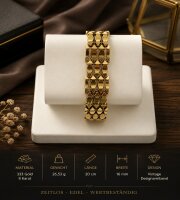 333er Gold Armband / 26,53g / 20cm / 16mm / Vintage...