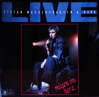Stefan Waggershausen & Band ‎– Live: Mitten Ins Herz  - Vinyl, LP - M (Mint)