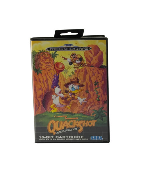 Quackshot "Donald Duck" / Sega Mega Drive / ohne Anleitung / Retro / OVP