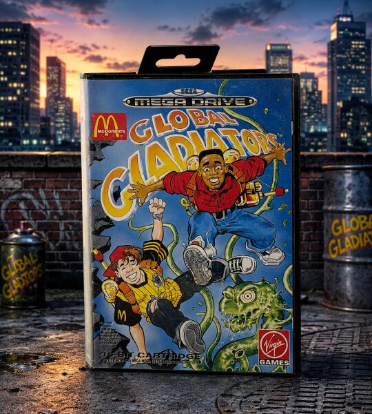 Global Gladiators / Sega Mega Drive / ohne Anleitung / Retro / OVP